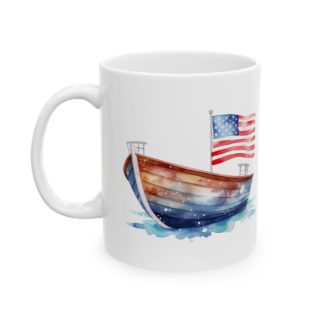 Patriotic Boat 1