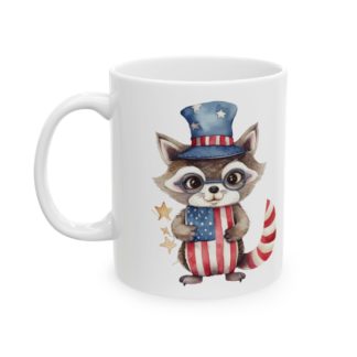 Patriotic Raccoon