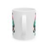 Cool Coffee First Ceramic Mug — Colorful Hipster Cow Design