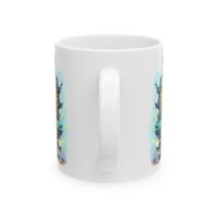 Cute  Monster Ceramic Mug — Whimsical Creature Coffee Cup