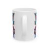Mug - Colorful Psychedelic Cat "Introverting" Ceramic Coffee Cup