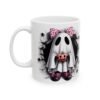 Ghost Girl Ceramic Mug — Cute Spooky Coffee Cup