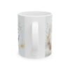 Inspirational Floral Ceramic Mug – Motivational Quote Coffee Cup
