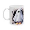 Ghost Costume Ceramic Mug – Cute Spooky Coffee Cup