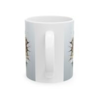 Cross Ceramic Mug —Peeking Cross Coffee Cup