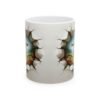 Ripped Wall Scenic Cross Mug — Breakthrough Landscape Ceramic Coffee Cup