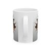 Cracked  Floral Scene Ceramic Mug — Cross In Nature Coffee Cup