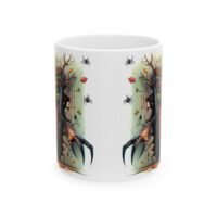 Fantasy Forest Tree Mug — Enchanted Creepy Cute Tree Ceramic Coffee Cup