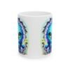 Mystic Blue Creature Ceramic Mug — Vibrant Blue Creature Coffee Cup