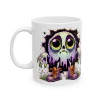 Zombie Ghost Ceramic Mug — Cute & Spooky
