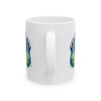 Cute Colorful Monster Ceramic Mug — Whimsical  Creature Coffee Cup
