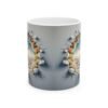 Floral Cross Ceramic Mug — Sunrise - Cross In The Clouds