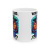 Working Hard...Hardly Working Ceramic Mug — Colorful Artist Studio Coffee Cup
