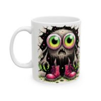 Creepy Cute  Mug – Colorful Monster Coffee Cup