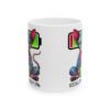 Social Battery Low Cat Mug — Sphynx Cat Battery Graphic Ceramic Coffee Cup