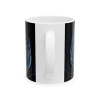Mountain Nightscape Ceramic Mug – Scenic Forest Moonlight Coffee Cup