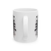 Ghost Girl Ceramic Mug — Cute Spooky Coffee Cup