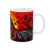 Zebra Sunset Ceramic Mug — Colorful  Wildlife Coffee Cup