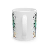 Monster Ghost Ceramic Mug — Colorful, Creepy & Cute
