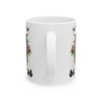 Halloween Ghost & Spider Ceramic Mug – Spooky Autumn Coffee Cup