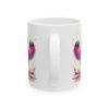 Colorful Fuzzy Creature Ceramic Mug – Vibrant Happy Creature Coffee Cup