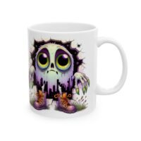 Zombie Ghost Ceramic Mug — Cute & Spooky