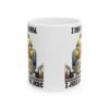Funny Office Duck Ceramic Mug – “I Don’t Know, I Just Work Here” Coffee Cup