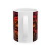 Elephant Sunset Ceramic Mug  —  Safari Sunset Coffee Cup