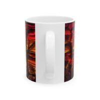 Elephant Sunset Ceramic Mug  —  Safari Sunset Coffee Cup