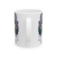 Zombie Hand Ceramic Mug — Spooky Dripping Monster Design