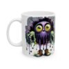 Zombie Hand Ceramic Mug — Spooky Dripping Monster Design