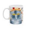 2750108929451915496_2048.jpeg Cat Lover Ceramic Mug – “Life Is Short, Hug Your Meow” Cute Cat Quote Coffee Cup