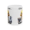 Funny Office Coffee Mug — "I'll Try Being Nicer..." Cute Angry Bird Desk Gift