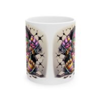Colorful Mummy Ceramic Mug – Street Art Coffee Cup