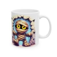 Spooky Mummy  Ceramic Mug –  Creepy & Cute