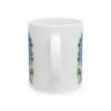 Mystic Blue Creature Ceramic Mug — Vibrant Blue Creature Coffee Cup