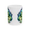 Cute Colorful Monster Ceramic Mug — Whimsical  Creature Coffee Cup