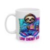 Low Energy Club Ceramic Mug — Cute Sloth Coffee Tea Cup