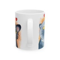 7490422581116901277_2048.jpeg Cat Lover Ceramic Mug – “Life Is Short, Hug Your Meow” Cute Cat Quote Coffee Cup