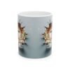 Cross Ceramic Mug —Peeking Cross Coffee Cup