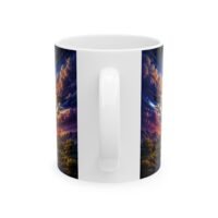 8769680692149088601_2048.jpeg Patriotic Christian Cross Mug — Angel Wings & American Flag Ribbon