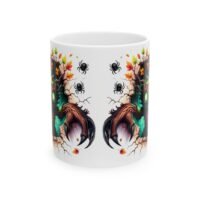 Spooky Autumn Tree Claw Ceramic Mug –  Scary Tree Coffee Cup