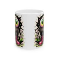 Creepy Cute  Mug – Colorful Monster Coffee Cup
