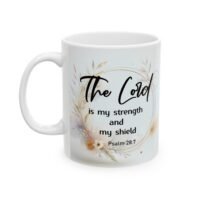 3688166137026733731_2048.jpeg Thankful Heart Ceramic Mug — Gratitude Quote Coffee Cup