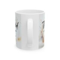 Thankful Heart Ceramic Mug — Gratitude Quote Coffee Cup