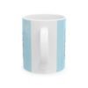 Coffee & Jesus Ceramic Mug — 'Coffee Gets Me Started, Jesus Keeps Me Going' Inspirational